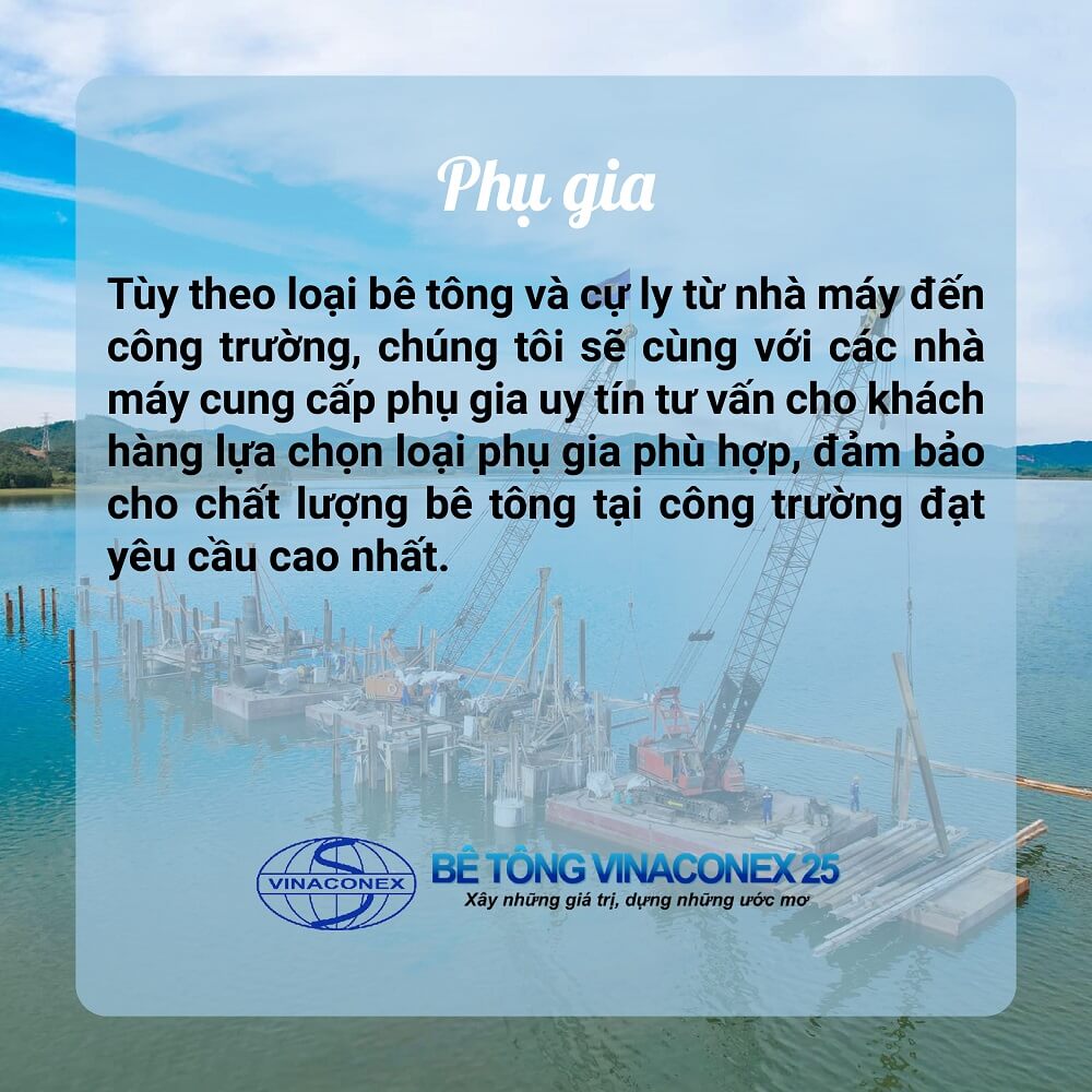chất lượng phụ gia đạt chuẩn